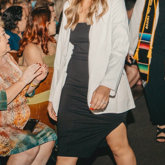 Midi Black Lulus Dress - Picture 6 of 7